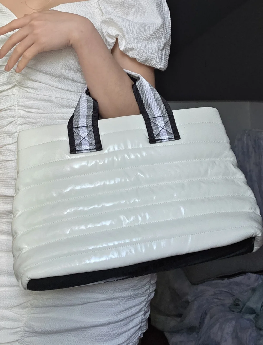 Think Royln White Bag - Picture 2 of 8